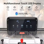 Costway Folding 2.25HP Electric Treadmill Running Machine APP Control Bluetooth