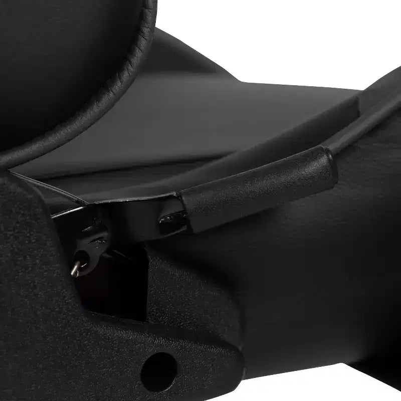 BlackArc Faux Leather Reclining Gaming Chair - Height Adjustable Pivot Arms, Pull-Out Footrest, Headrest & Lumbar Pillows