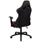 BlackArc Faux Leather Reclining Gaming Chair - Height Adjustable Pivot Arms, Pull-Out Footrest, Headrest & Lumbar Pillows