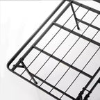 14 Premium Steel Bed Frame and Platform Bed Black - Mellow