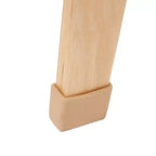 Sedia impilabile ECR4Kids in legno curvato, altezza seduta 25,4 cm, mobile Montessori, confezione da 2