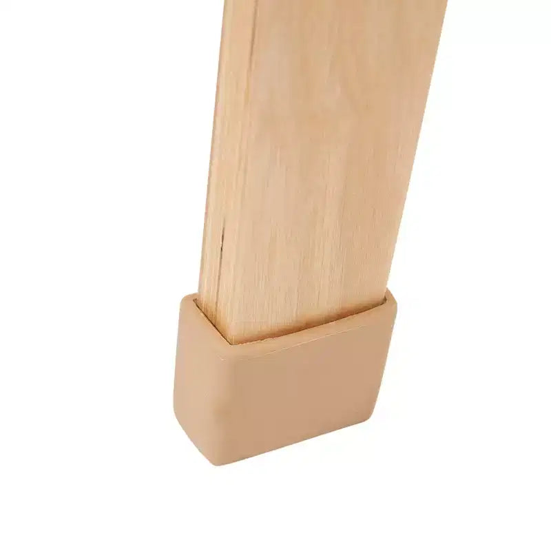 Sedia impilabile ECR4Kids in legno curvato, altezza seduta 25,4 cm, mobile Montessori, confezione da 2
