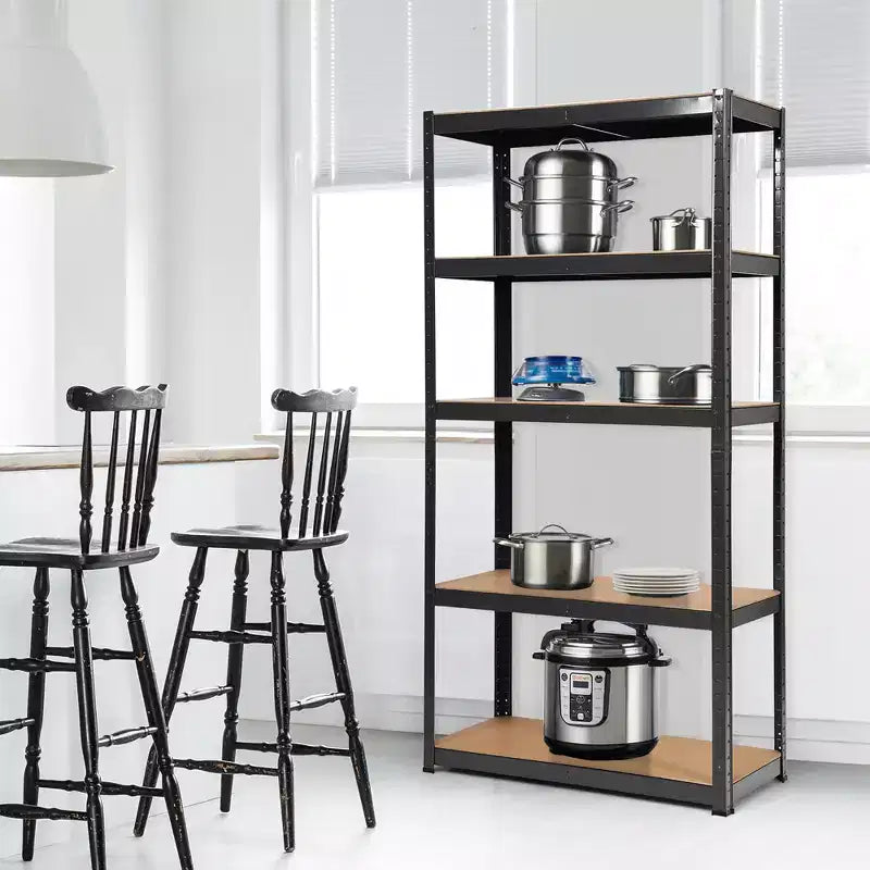 Costway 72'' Heavy Duty Storage Shelf Steel Metal Garage Rack 5 Level Adjustable