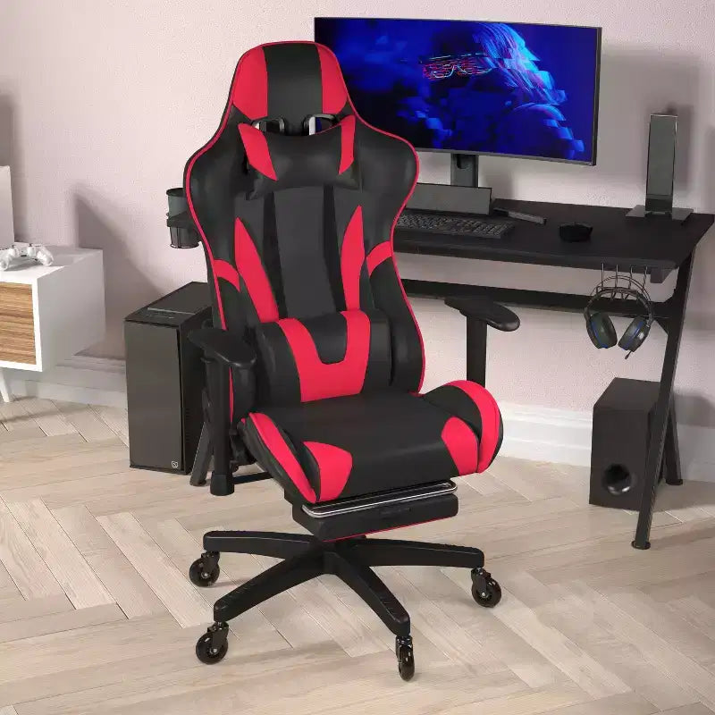 Flash Furniture X30 Gaming Chair Racing Computer Chair with Reclining ...