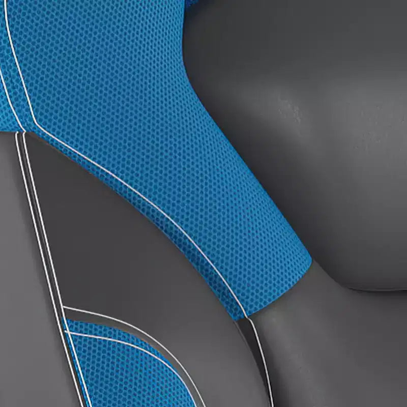 Flash Furniture X10 Gaming Chair Racing Office Computer PC Adjustable Chair with Flip-up Arms and Transparent Roller Wheels
