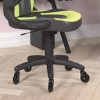 Flash Furniture X10 Gaming Chair Racing Office Computer PC Adjustable Chair with Flip-up Arms and Transparent Roller Wheels