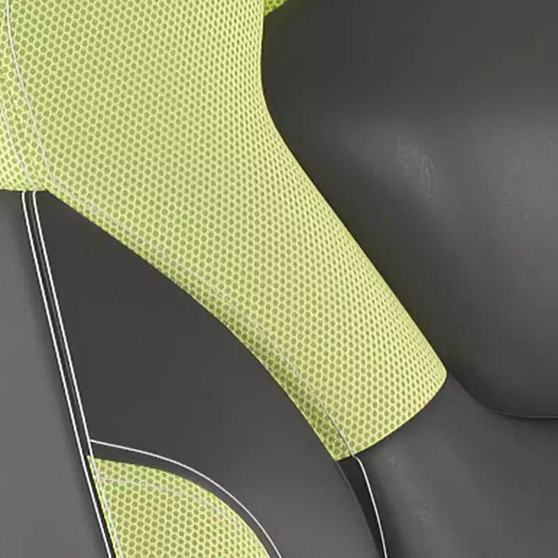 Flash Furniture X10 Gaming Chair Racing Office Computer PC Adjustable Chair with Flip-up Arms and Transparent Roller Wheels