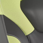 Flash Furniture X10 Gaming Chair Racing Office Computer PC Adjustable Chair with Flip-up Arms and Transparent Roller Wheels