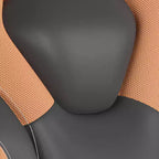 Flash Furniture X10 Gaming Chair Racing Office Computer PC Adjustable Chair with Flip-up Arms and Transparent Roller Wheels