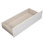 Base letto a piattaforma singola con due cassetti-ModernLuxe