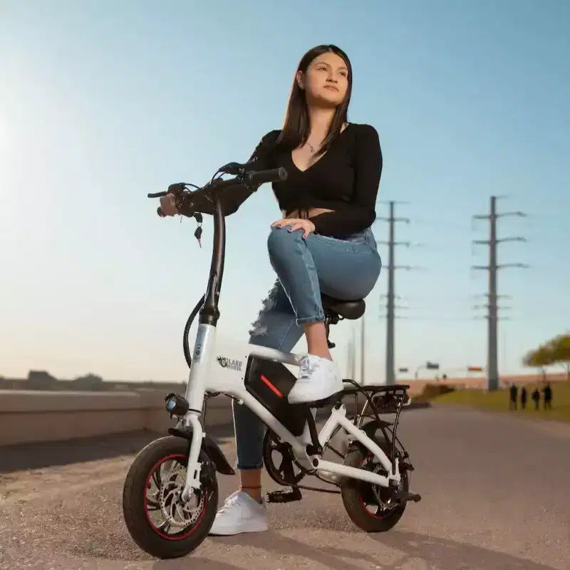 GlareWheel Bici Elettrica Pieghevole 12'' Urban Fashion X5