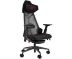 ASUS ROG Destrier Ergo Gaming Chair, Futuristic Cyborg Aesthetic, Versatile Seat Adjustments, Mobile Gaming Arm Support Mode, Acoustic Panel