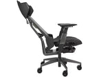 ASUS ROG Destrier Ergo Gaming Chair, Futuristic Cyborg Aesthetic, Versatile Seat Adjustments, Mobile Gaming Arm Support Mode, Acoustic Panel