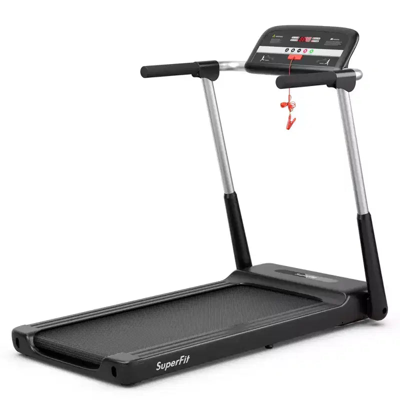 Costway 2.25HP Folding LED Treadmill Electric Running Walking Machine with APP Control Gym