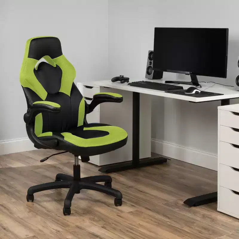RESPAWN 3085 Ergonomic Gaming Chair with Flip-up Arms