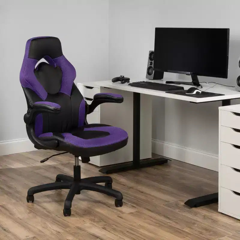 RESPAWN 3085 Ergonomic Gaming Chair with Flip-up Arms