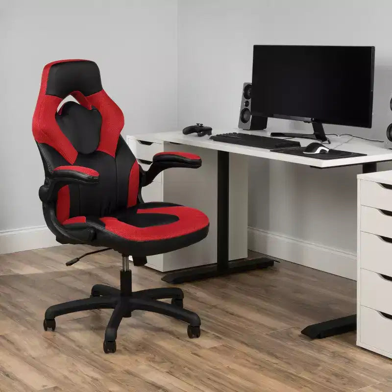 RESPAWN 3085 Ergonomic Gaming Chair with Flip-up Arms