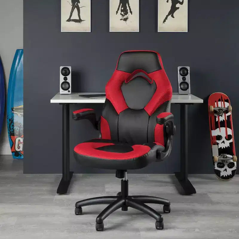 RESPAWN 3085 Ergonomic Gaming Chair with Flip-up Arms