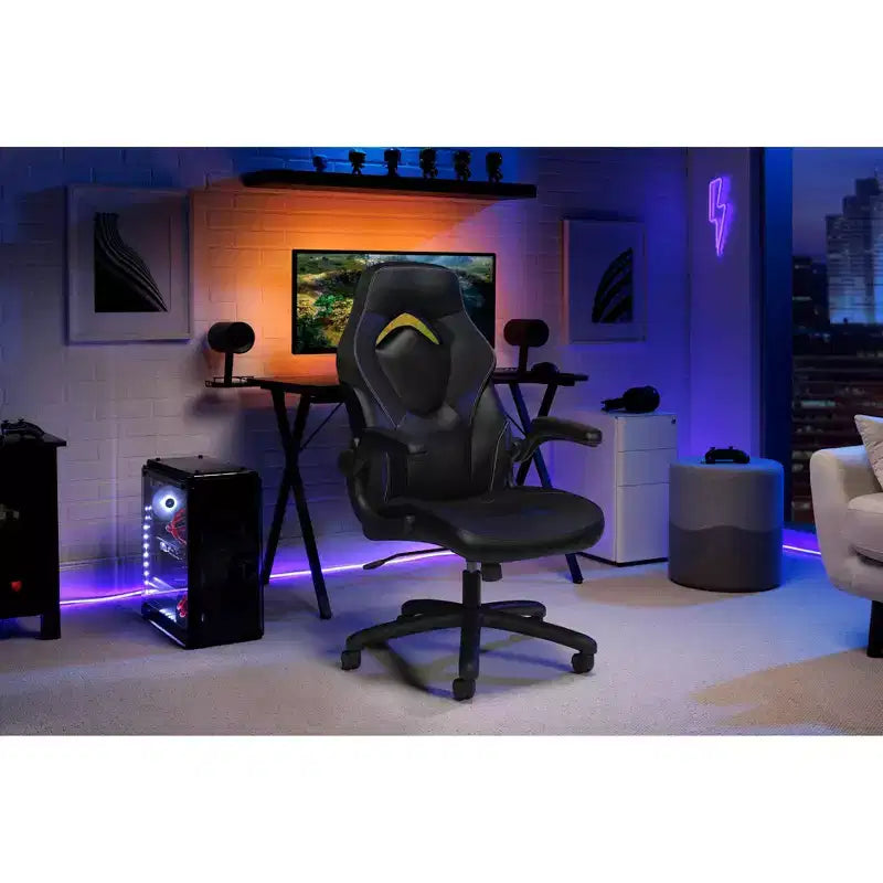 RESPAWN 3085 Ergonomic Gaming Chair with Flip-up Arms