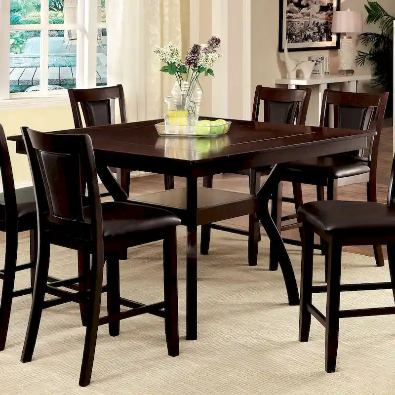 Tavolo altezza bancone contemporaneo Dionne da 54 pollici di Furniture of America