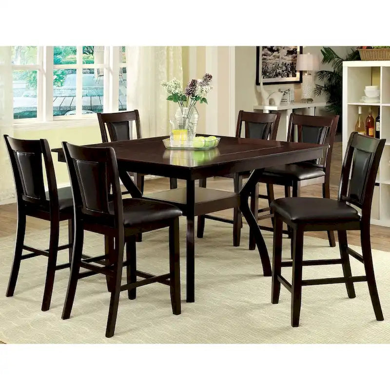 Tavolo altezza bancone contemporaneo Dionne da 54 pollici di Furniture of America