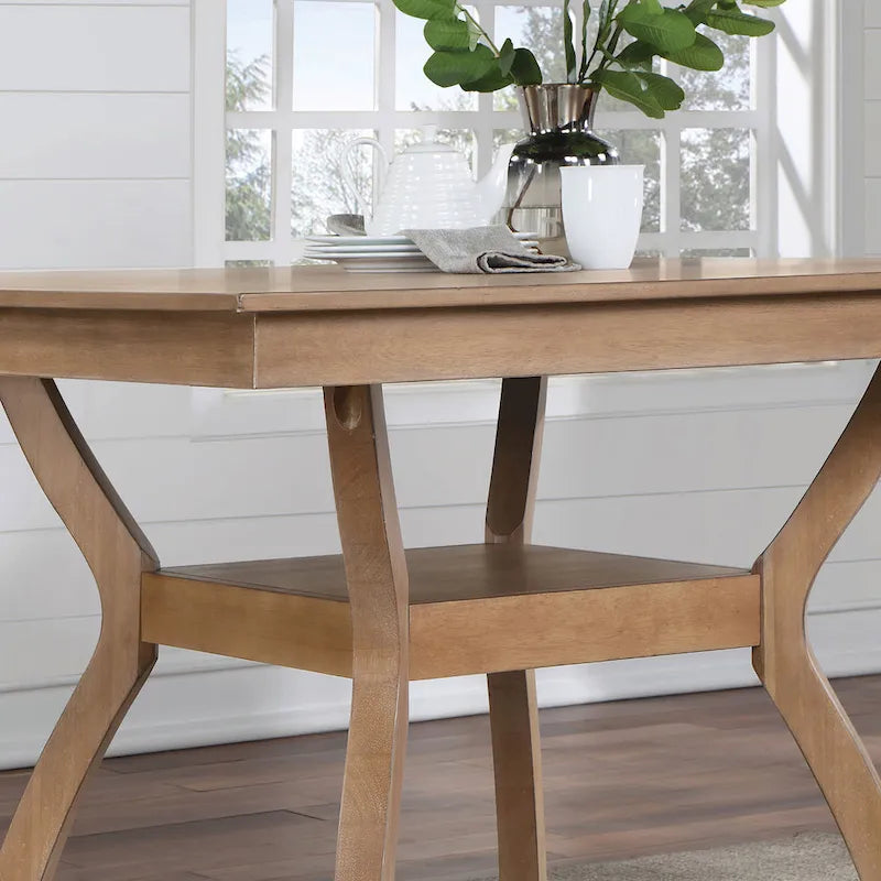 Tavolo altezza bancone contemporaneo Dionne da 54 pollici di Furniture of America