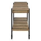 Tavolo console da 119 cm in metallo a 1 ripiano Hyssop Farmhouse di Furniture of America