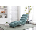 Chaise longue da interno in lino - 58,27 x 21,65 x 34,25