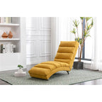 Chaise longue da interno in lino - 58,27 x 21,65 x 34,25