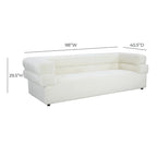 Elsa Upholstered Sofa by Inspire Me Home Decor