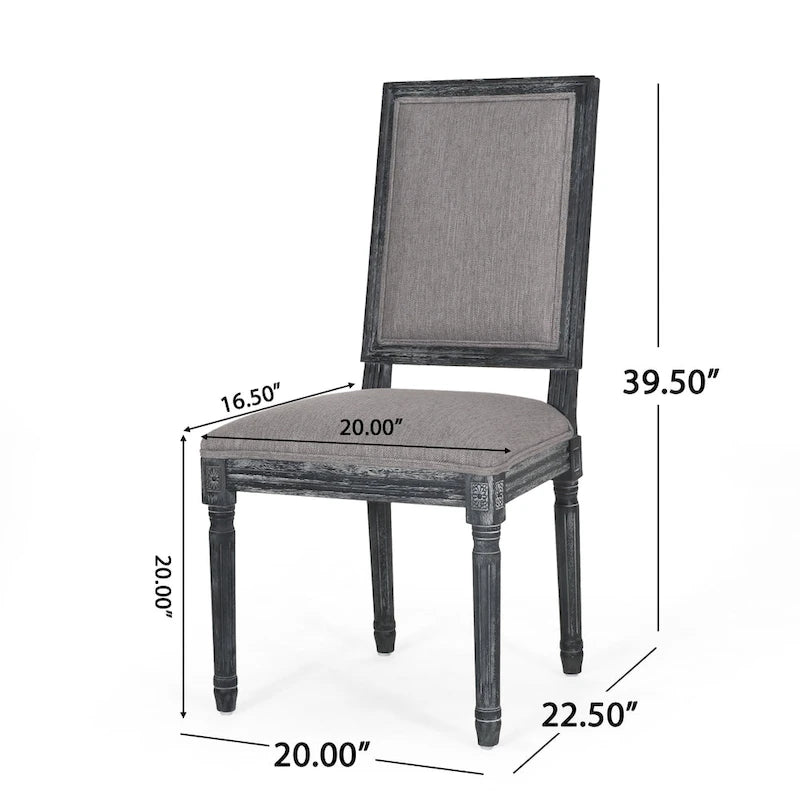 Set da pranzo espandibile a 7 pezzi Regan rivestito in tessuto di Christopher Knight Home
