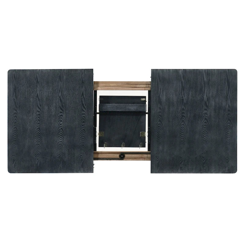 Set da pranzo espandibile a 7 pezzi Regan rivestito in tessuto di Christopher Knight Home