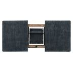 Set da pranzo espandibile a 7 pezzi Regan rivestito in tessuto di Christopher Knight Home