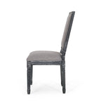 Set da pranzo espandibile a 7 pezzi Regan rivestito in tessuto di Christopher Knight Home