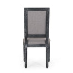 Set da pranzo espandibile a 7 pezzi Regan rivestito in tessuto di Christopher Knight Home