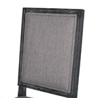 Set da pranzo espandibile a 7 pezzi Regan rivestito in tessuto di Christopher Knight Home