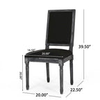 Set da pranzo espandibile a 7 pezzi Regan rivestito in tessuto di Christopher Knight Home