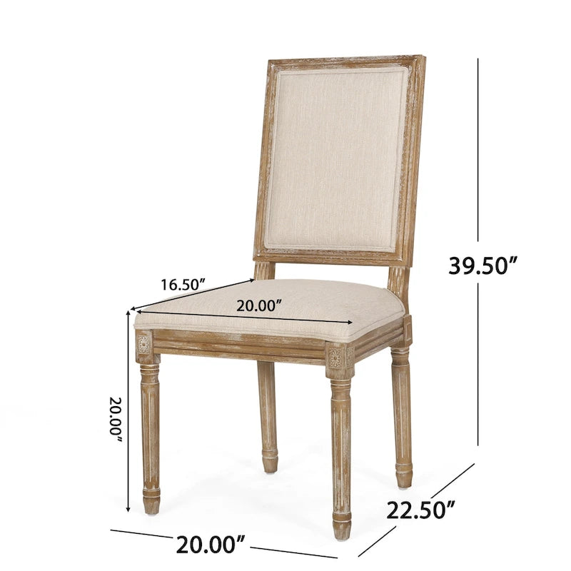 Set da pranzo espandibile a 7 pezzi Regan rivestito in tessuto di Christopher Knight Home