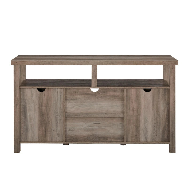Middlebrook 58-inch Groove Door Highboy TV Stand