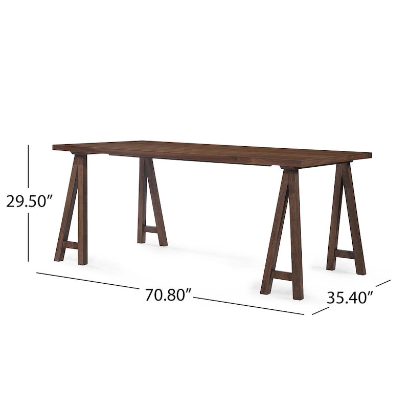 Orrin Mid-Century Modern 7 Piece Dining Set by Christopher Knight Home