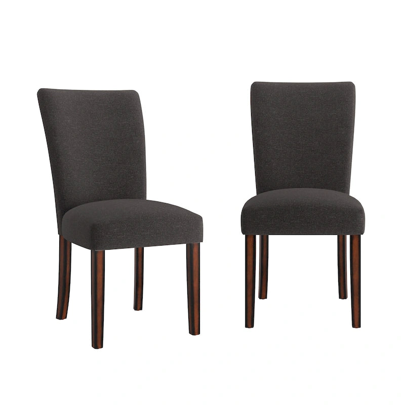 Sedie da pranzo Parsons imbottite Dinant (Set di 2)