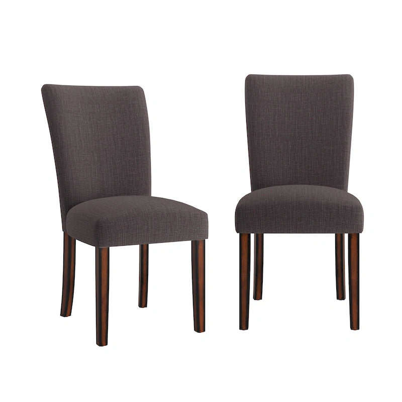 Sedie da pranzo Parsons imbottite Dinant (Set di 2)
