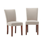 Dinant Upholstered Parsons Dining Chairs (Set of 2)