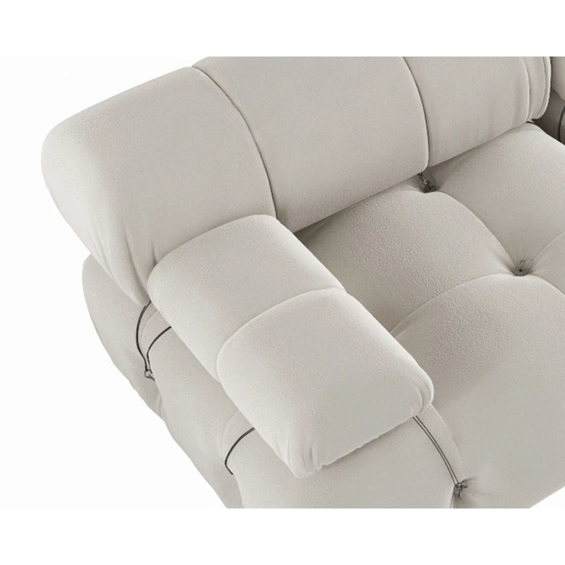 Velvet Sectional Sofa Reversible Modular Couch