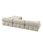 Velvet Sectional Sofa Reversible Modular Couch