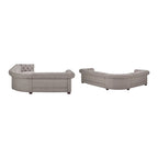 Gdansk 6-Seat L-Shaped Chesterfield Sectional Sofa