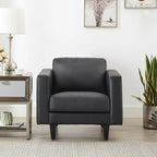 Genuine Mid-Century Leather Sofa Couch for Living Room Luxury Couch Sofa Furniture for Home Office Bedroom