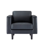 Genuine Mid-Century Leather Sofa Couch for Living Room Luxury Couch Sofa Furniture for Home Office Bedroom
