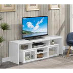 Mobile TV Lexington da 65 pollici di Convenience Concepts con ripiani e armadietti contenitori
