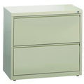 30-Inch 2-Drawer Steel Lateral File Cabinet with Lock